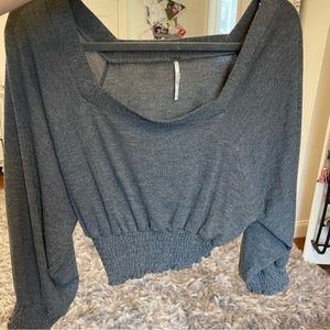 Free People Off the Shoulder Top